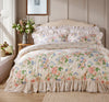 Floral Duvet Cover Set - Cream