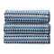 Christy Carnaby Stripe 550gsm Cotton Towels - Blue