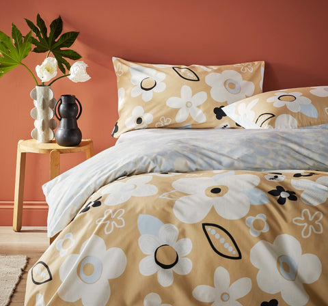 Vantona Essentials Range Polly Duvet Cover Set - Multi