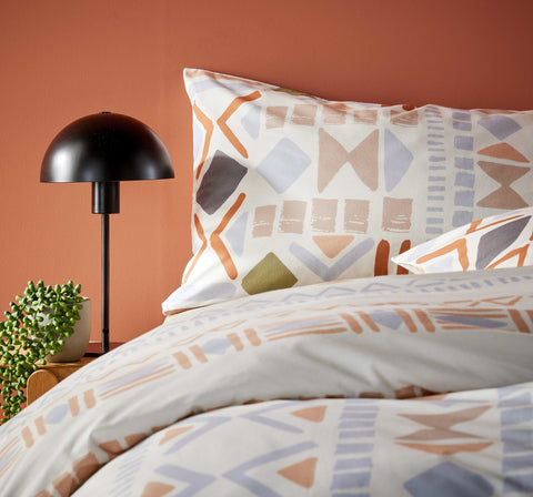 Vantona Essentials Range Sahara Panel Duvet Cover Set - Multi